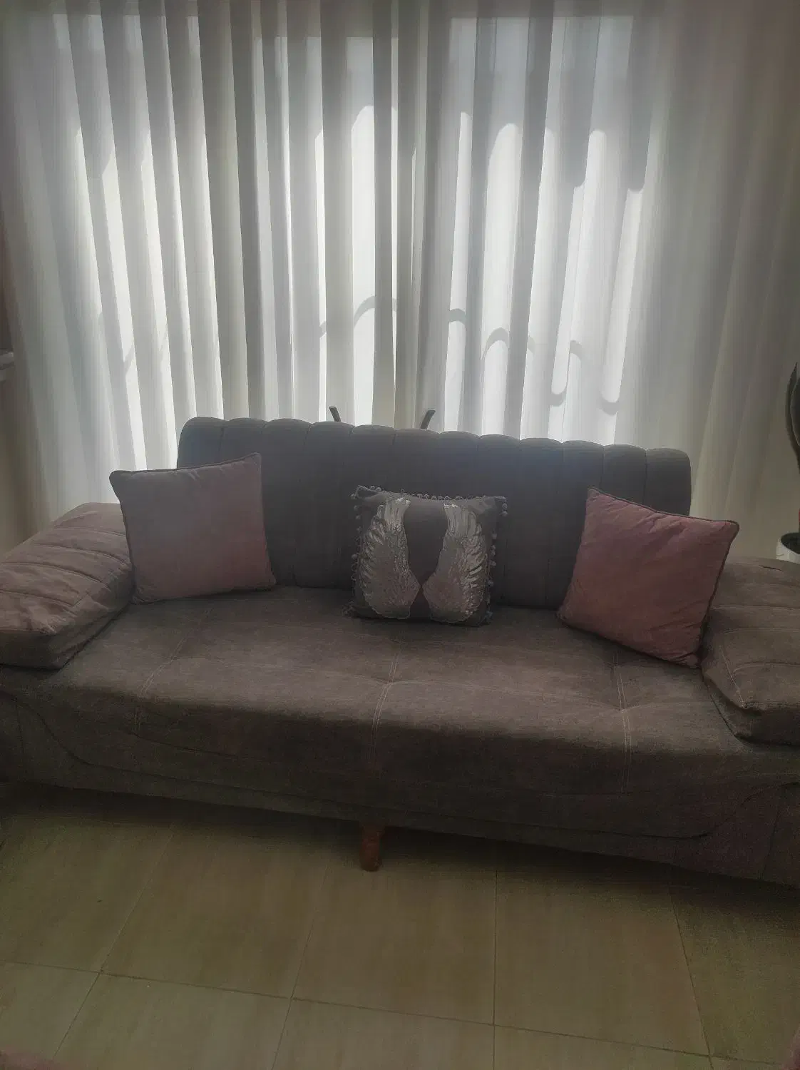 مبل ۷ نفره با جلومیزی و میز تلویزیون|مبلمان خانگی و میز عسلی|مشکین‌دشت, |دیوار