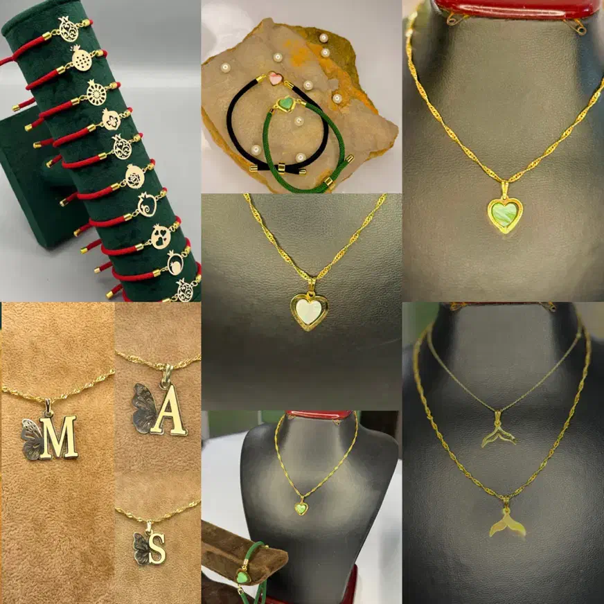 پلاک طلا های مینیمال از ۲ میلیون|جواهرات|ارومیه, |دیوار