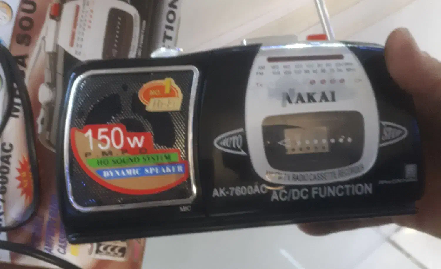 رادیو ضبط وپخش NAKAI|سیستم صوتی خانگی|بروجرد, |دیوار