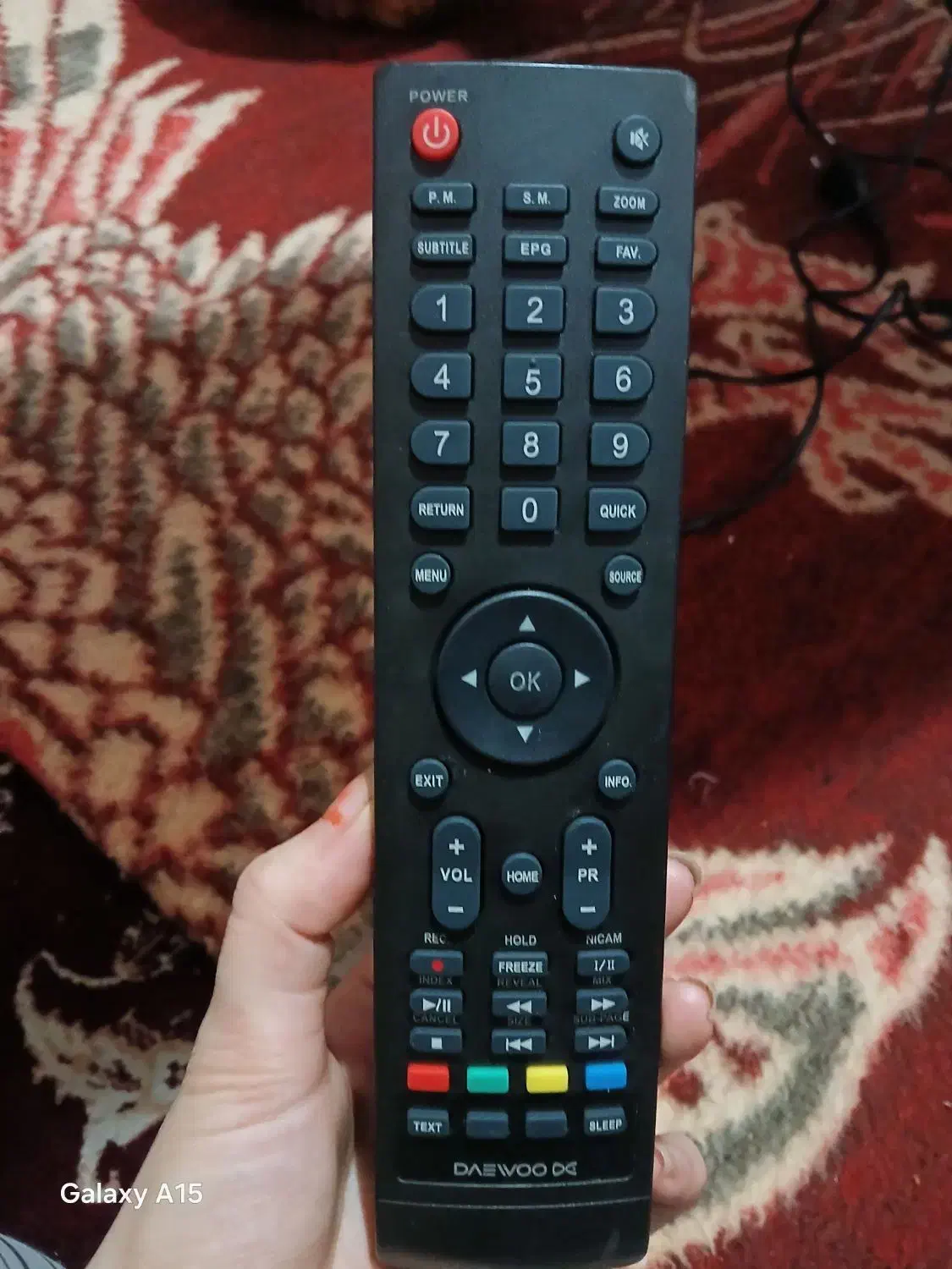 تلویزیون دوو ۴۳ اینچ در حد نو|تلویزیون و پروژکتور|رشت, رودبارتان|دیوار