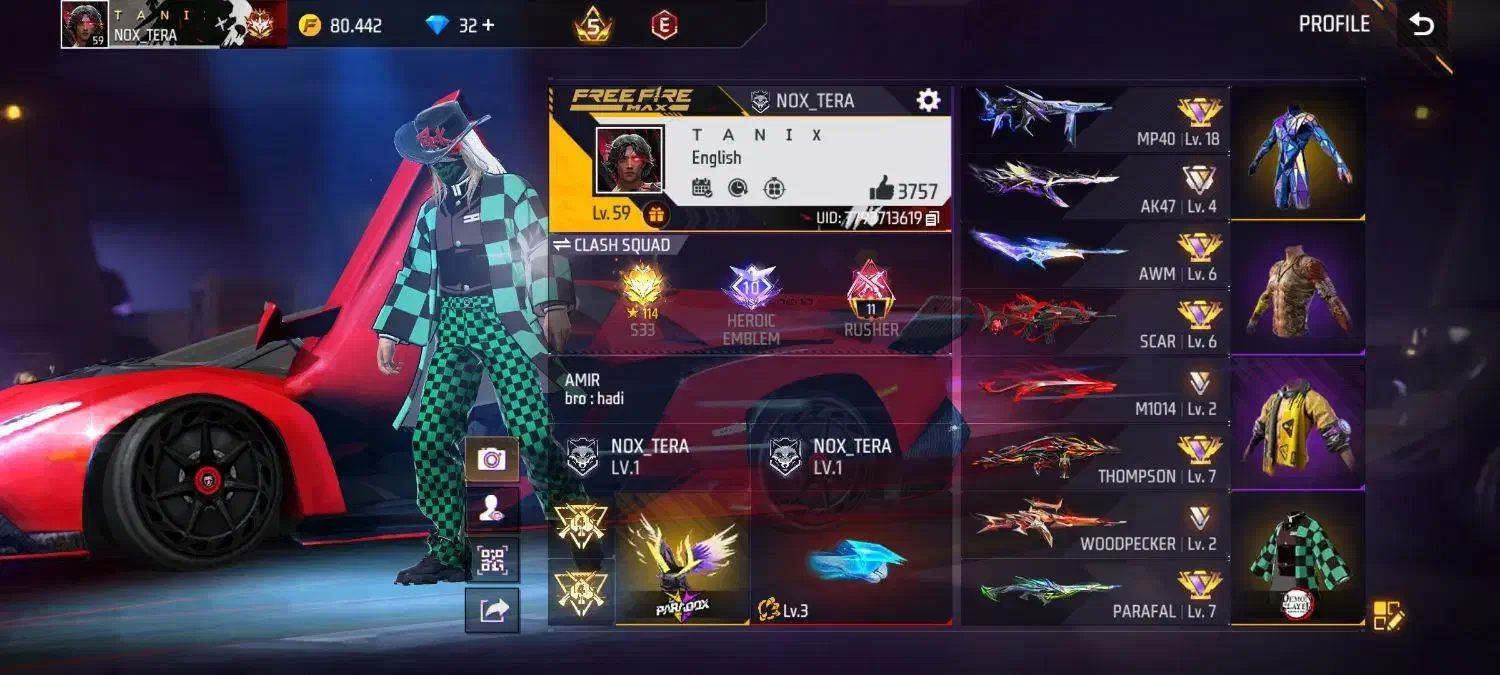 اکانت فری فایر|کنسول، بازی ویدئویی و آنلاین|نیشابور, هفده شهریور|دیوار