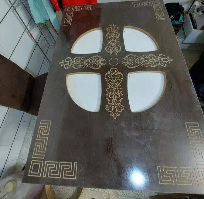 میرناهار خوری ۴نفره کاملا نو‌و‌تمیز به قیمت پایین|میز و صندلی غذاخوری|اصفهان, چرخاب|دیوار