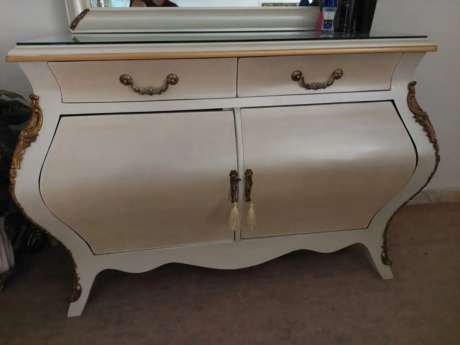 کنسول آیینه|بوفه، ویترین، کنسول|قم, باجک سه|دیوار