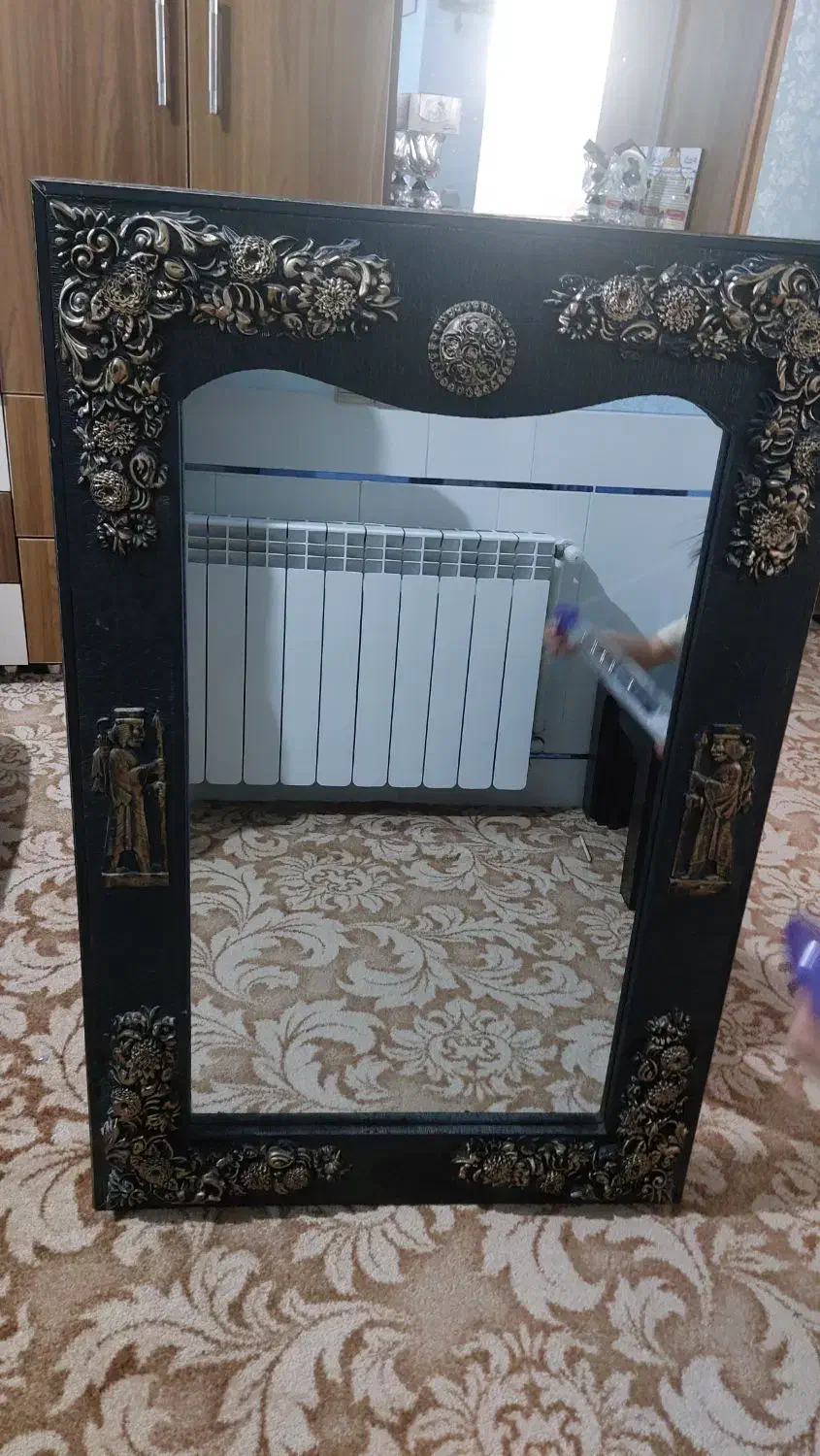 اینه|آینه|بافق, |دیوار