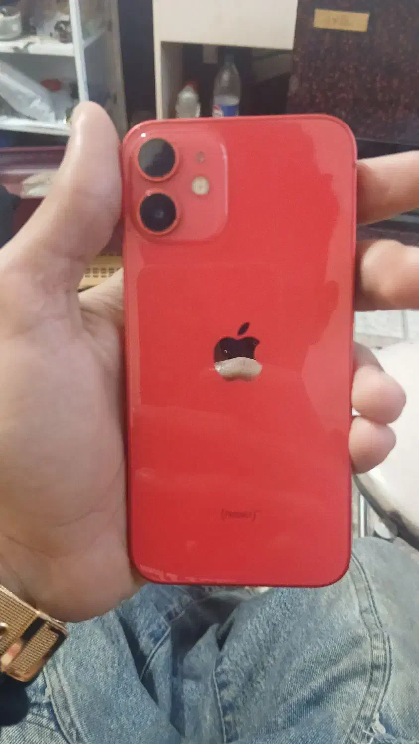 آیفون 12 mini قرمز نو نو|موبایل|رشت, باهنر|دیوار