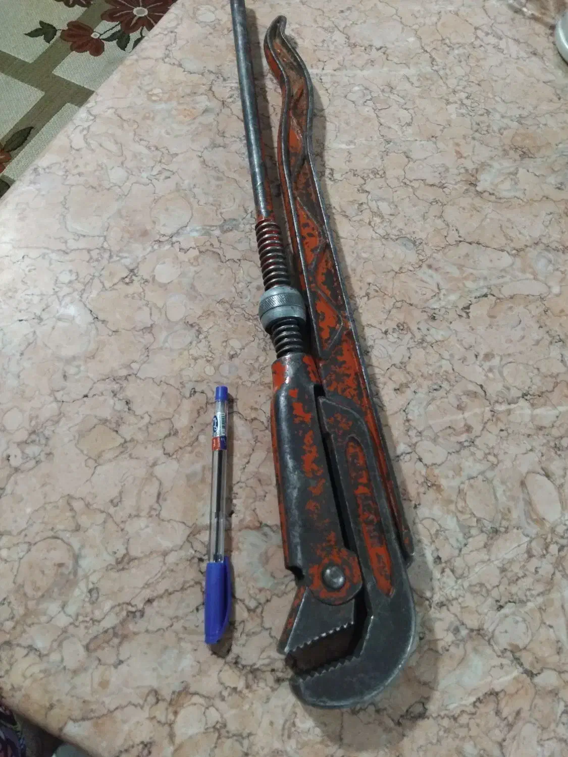 آچار لوله گیر شلاقی دو دسته|ابزارآلات|مشهد, ایثارگران|دیوار