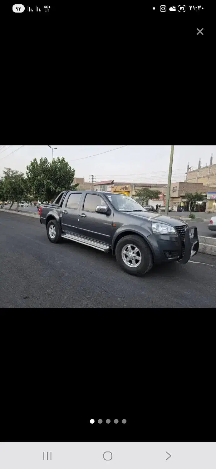 وینگل ۵ دوکابین بی رنگ|خودرو سواری و وانت|شهریار, کهنز|دیوار