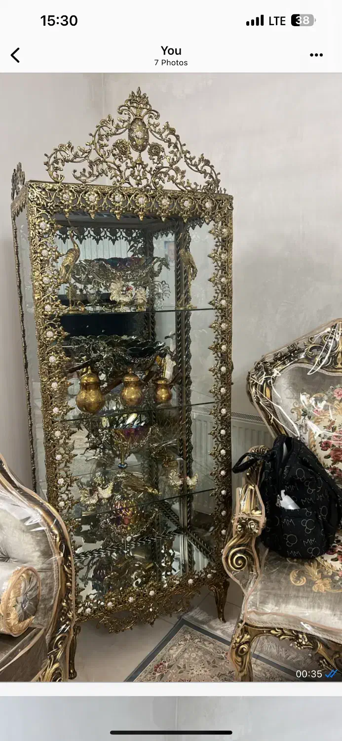 ویترین ،اینه کنسول ‌ساعت|بوفه، ویترین، کنسول|فردوسیه, |دیوار