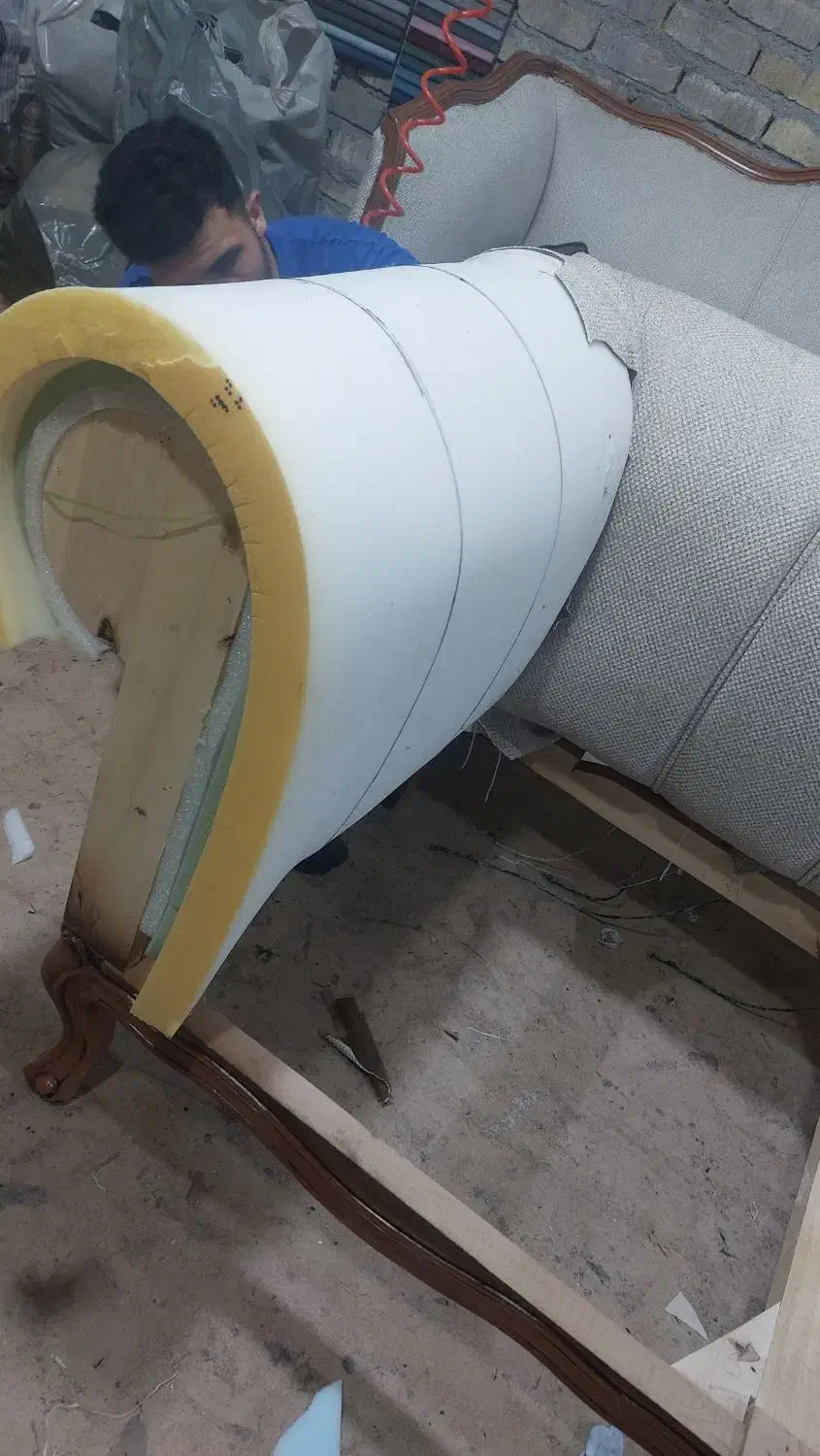 تعمیرات مبلمان استیل و راحتی|خدمات پیشه و مهارت|قم, قلعه کامکار|دیوار