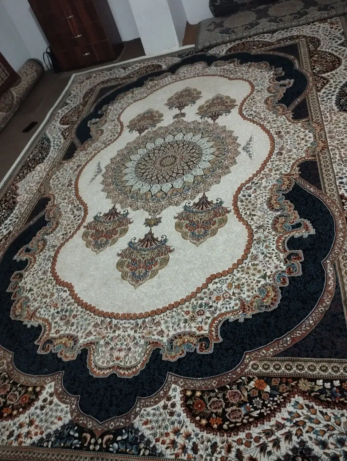 فرش 700شانه در حد نو|فرش|ساری, |دیوار