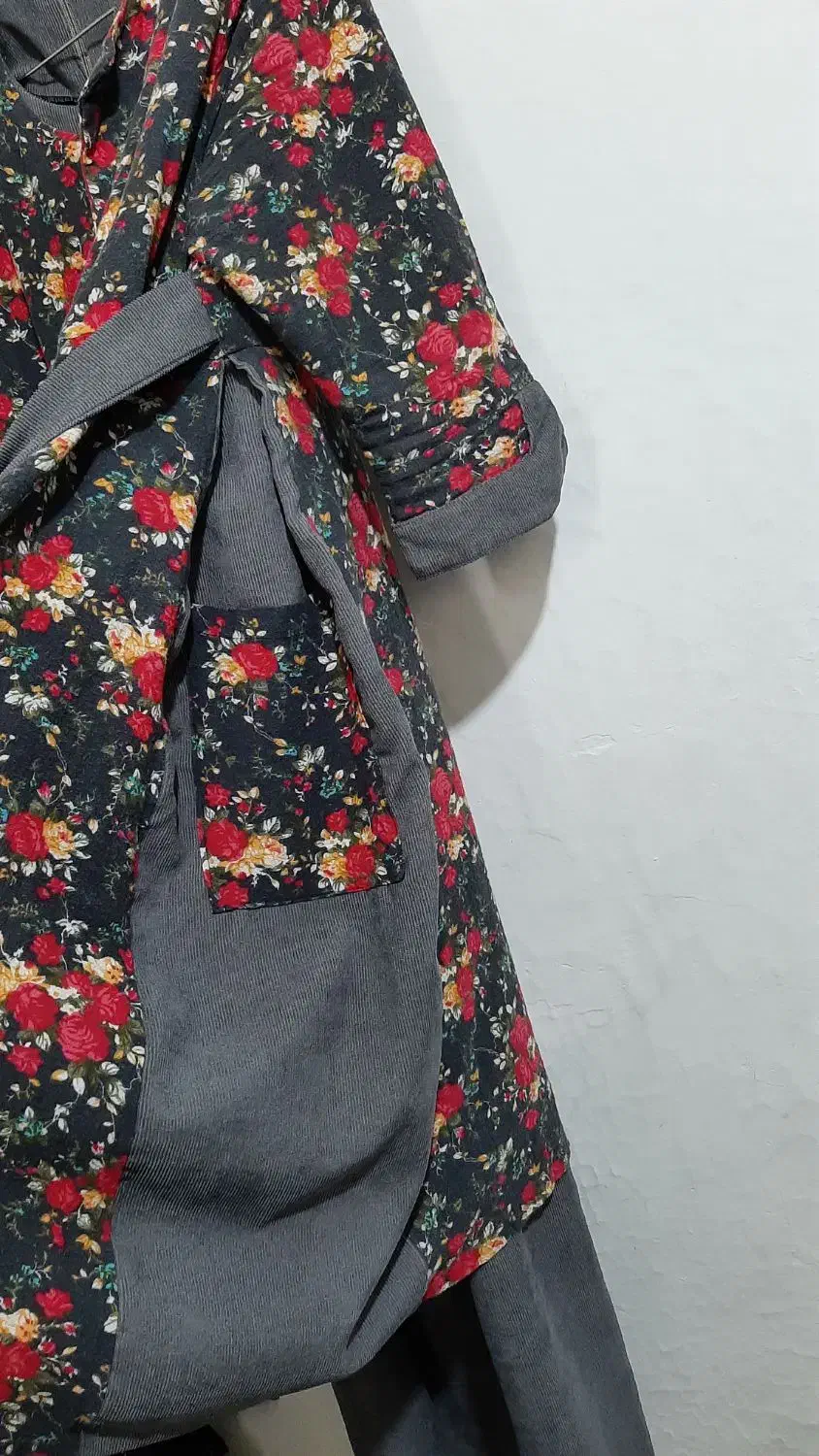 سارافون دو تیکه همراه با شال|لباس|آشتیان, |دیوار