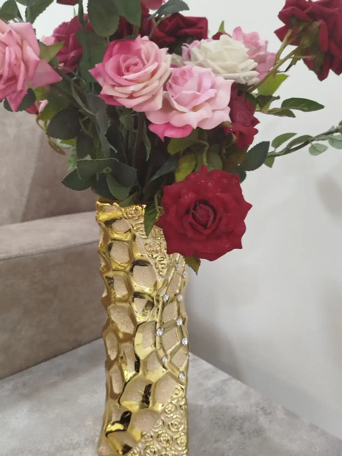 گلدون|گل مصنوعی|تکاب, |دیوار