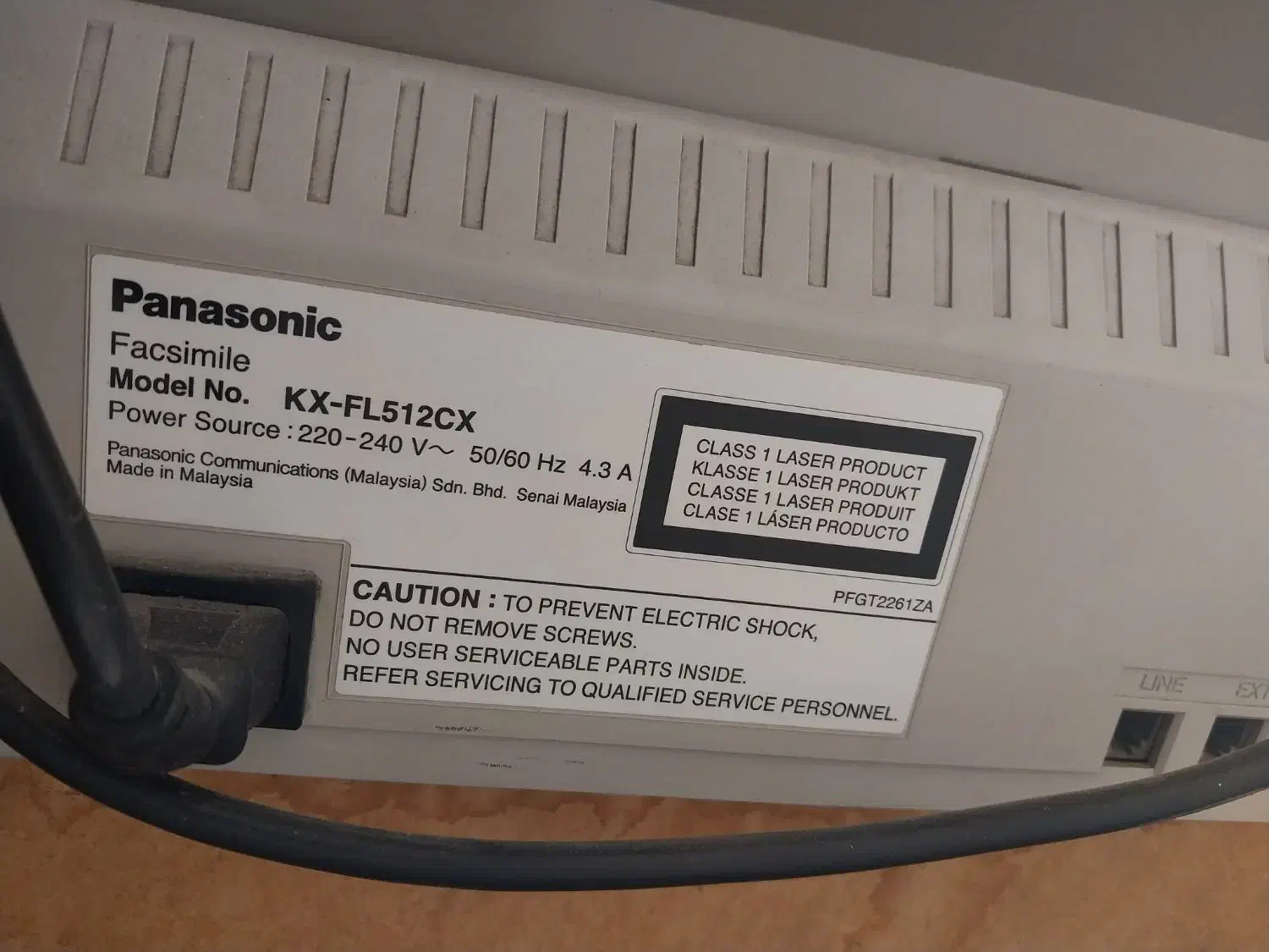 تلفکس کپی پاناسونیک اصل|پرینتر، اسکنر، کپی، فکس|ری, اقدسیه|دیوار