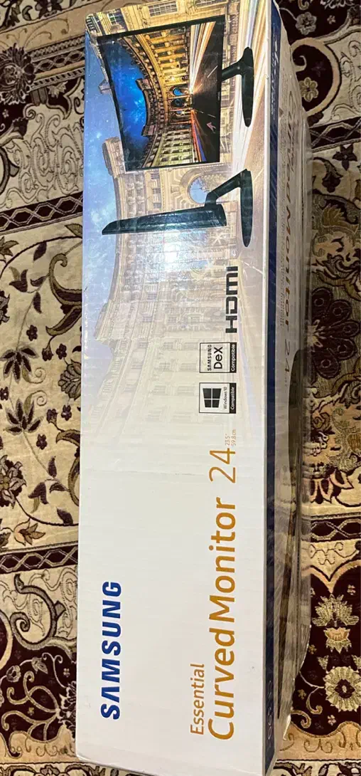 مانیتور مقعر سامسونگ samsung 24 CF390 24 اینچ|قطعات و لوازم جانبی رایانه|اصفهان, باغ گلها|دیوار