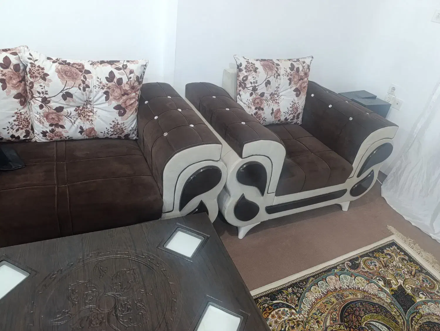 مبل 8 نفره درحد نو|مبلمان خانگی و میز عسلی|نقده, |دیوار