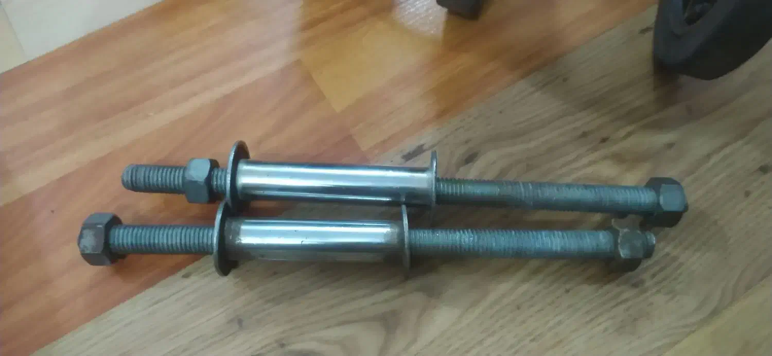 دمبل متغیر با وزنه چدنی دور لاستیک|تجهیزات ورزشی|مشهد, هفت تیر (آب و برق)|دیوار