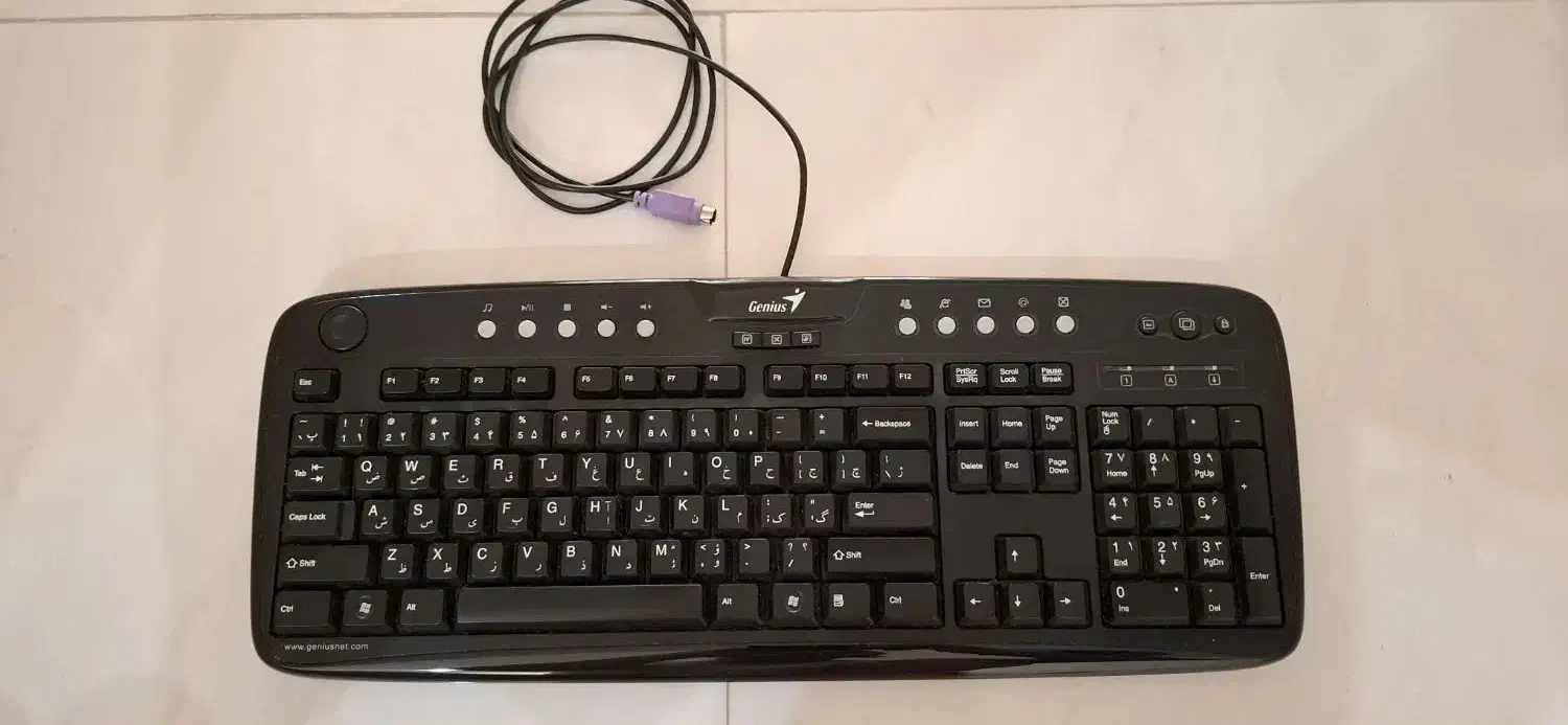 کیبورد سالم|قطعات و لوازم جانبی رایانه|اراک, |دیوار