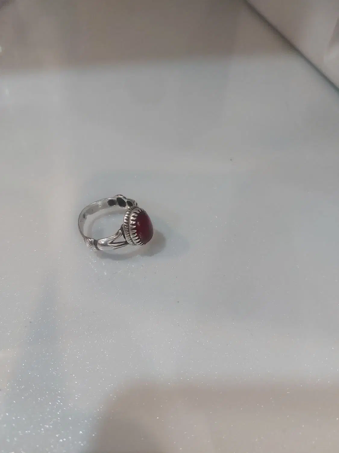 انگشتر نقره عقیق|جواهرات|شیراز, زند|دیوار