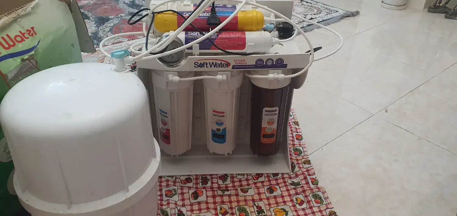 تصفیه آب soft water|آبسردکن و تصفیه آب|رباطکریم, رباطکریم|دیوار