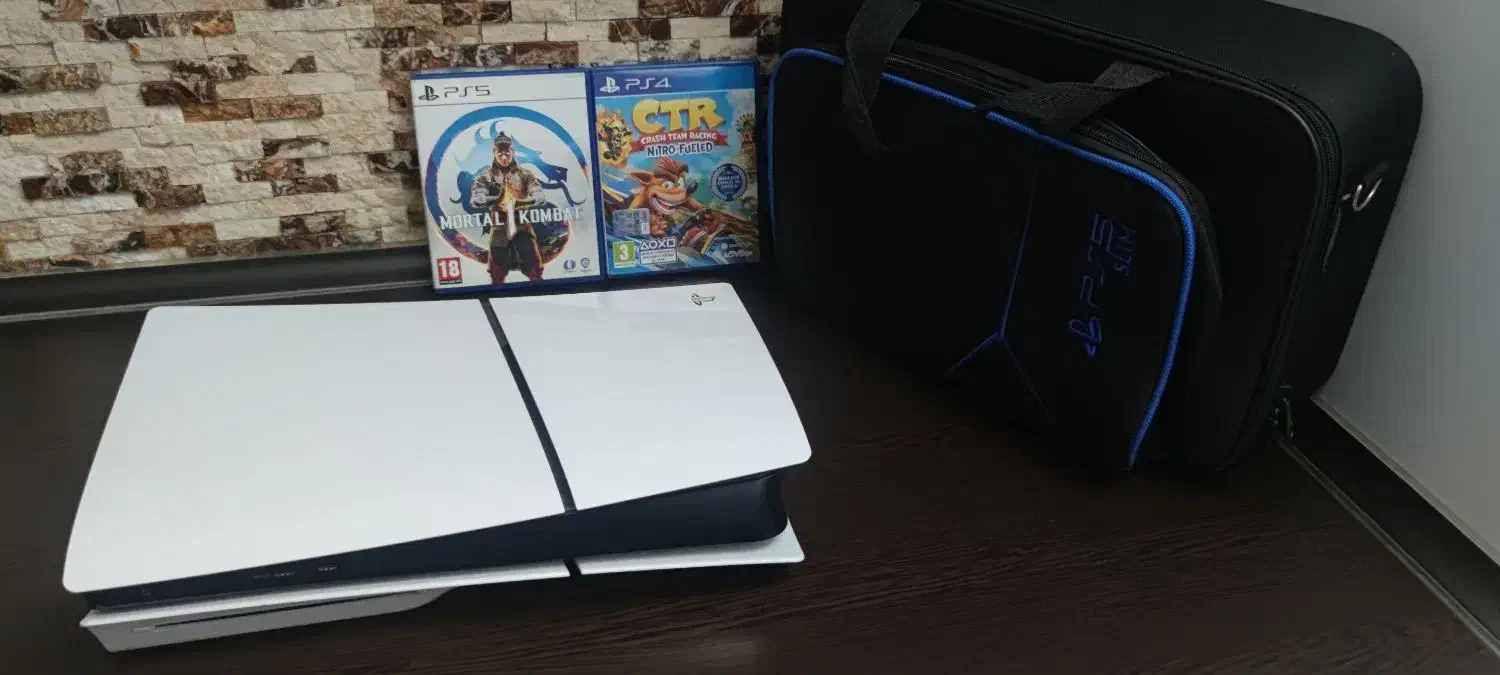PS5 slim دیسک خور، دو دسته، هارد 1 ترابایت|کنسول، بازی ویدئویی و آنلاین|تهران, نازیآباد|دیوار