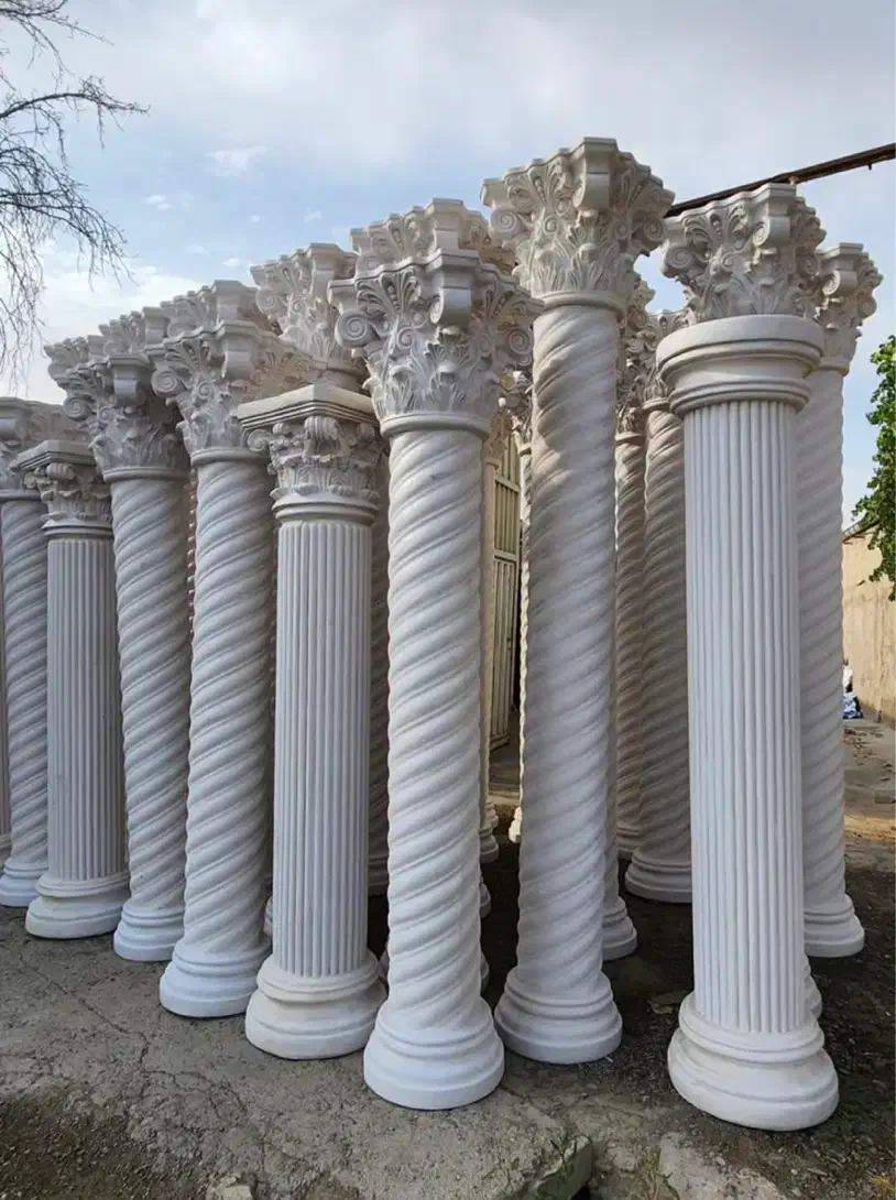 سراه‌ پایه سرستون رزینی گلدار|صنایع دستی و سایر لوازم تزئینی|کرج, آتشگاه|دیوار