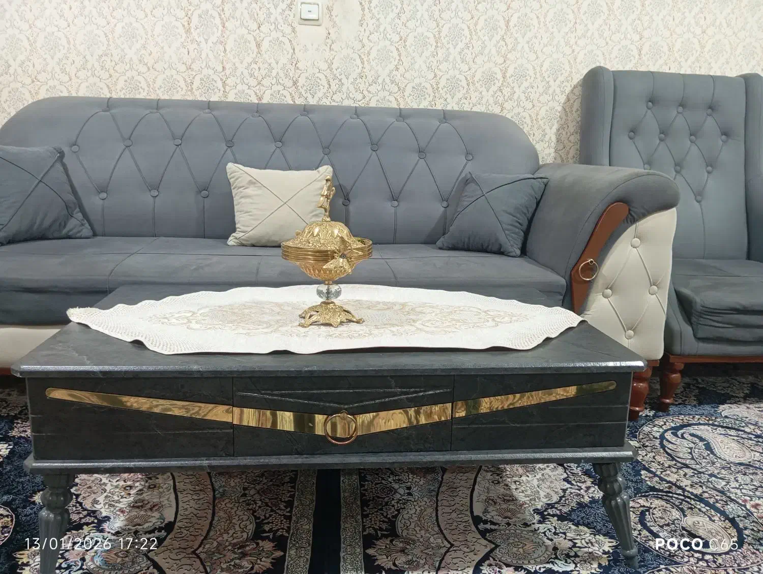 مبل راحتی|مبلمان خانگی و میز عسلی|بیجار, |دیوار