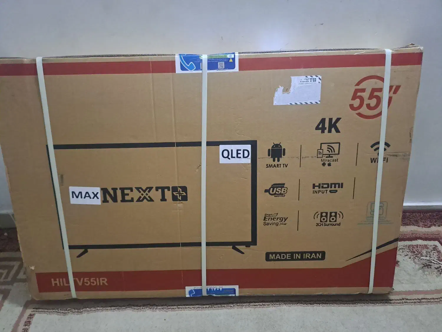 55اینج آکبند|تلویزیون و پروژکتور|تهران, سلیمانی|دیوار