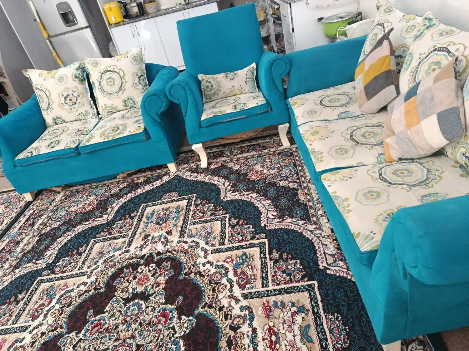 مبلمان ومیزغذاخوری|مبلمان خانگی و میز عسلی|بهبهان, |دیوار