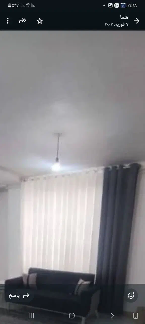 پرده پذیرایی با کناره|پرده، رانر، رومیزی|لنگرود, |دیوار