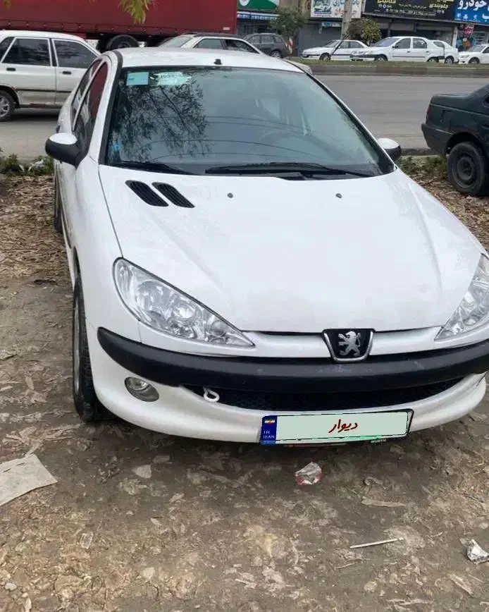 206 sd v8 بی رنگ|خودرو سواری و وانت|ساری, |دیوار