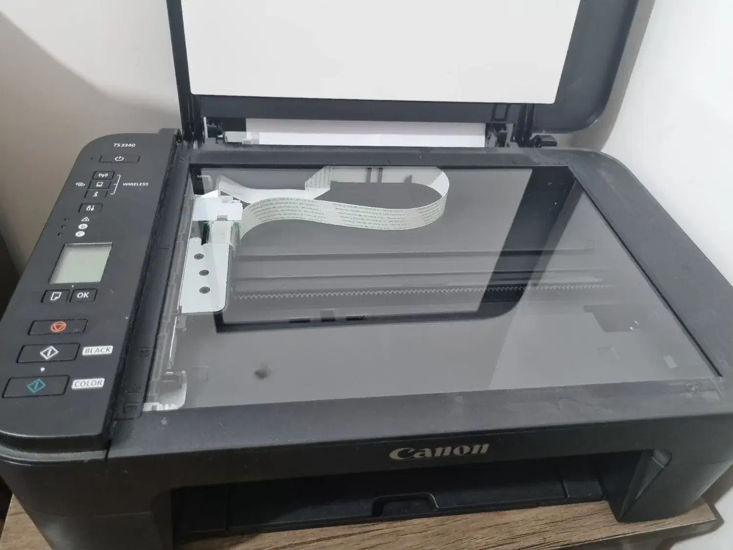 پرینتر Canon PIXMA TS3340 تمیز و سالم  فروش فوری|پرینتر، اسکنر، کپی، فکس|لامرد, |دیوار