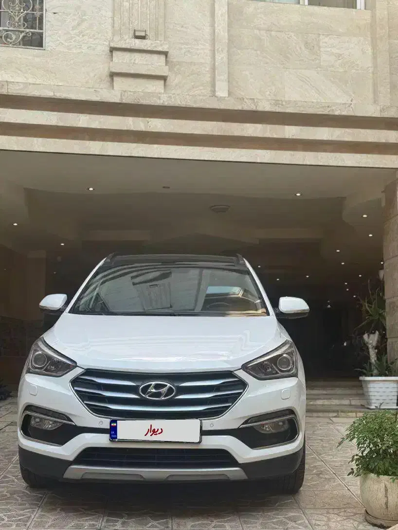 سانتافه مدل ۲۰۱۶ سفید بیرنگ جی دی آی|خودرو سواری و وانت|تهران, صادقیه|دیوار