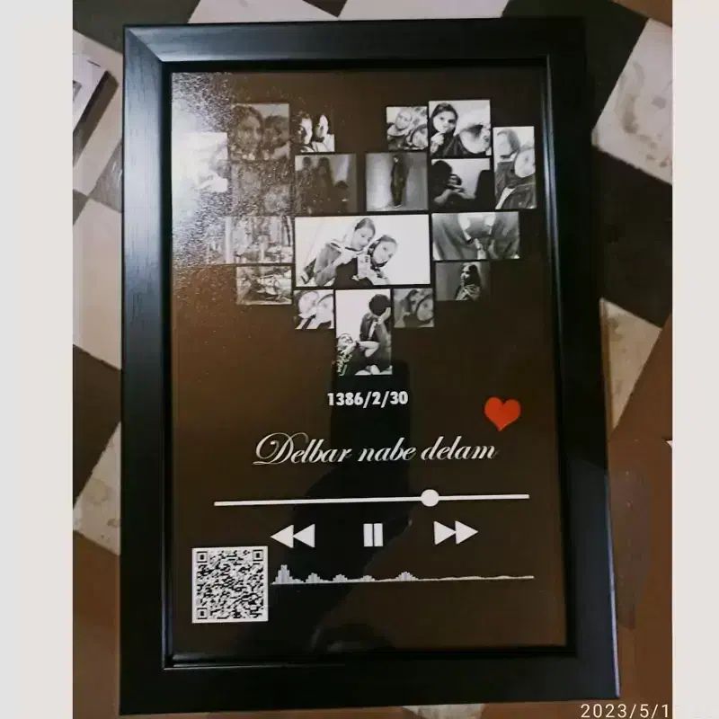 قاب عکس موزیکال|تابلو، نقاشی، عکس|تبریز, |دیوار