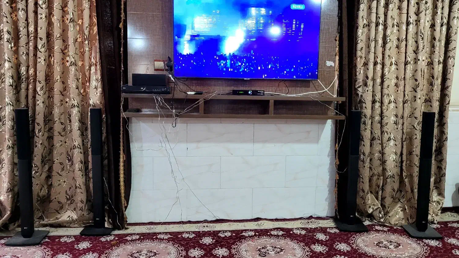 سینما خانگی ال جی 457|سیستم صوتی خانگی|برازجان, |دیوار