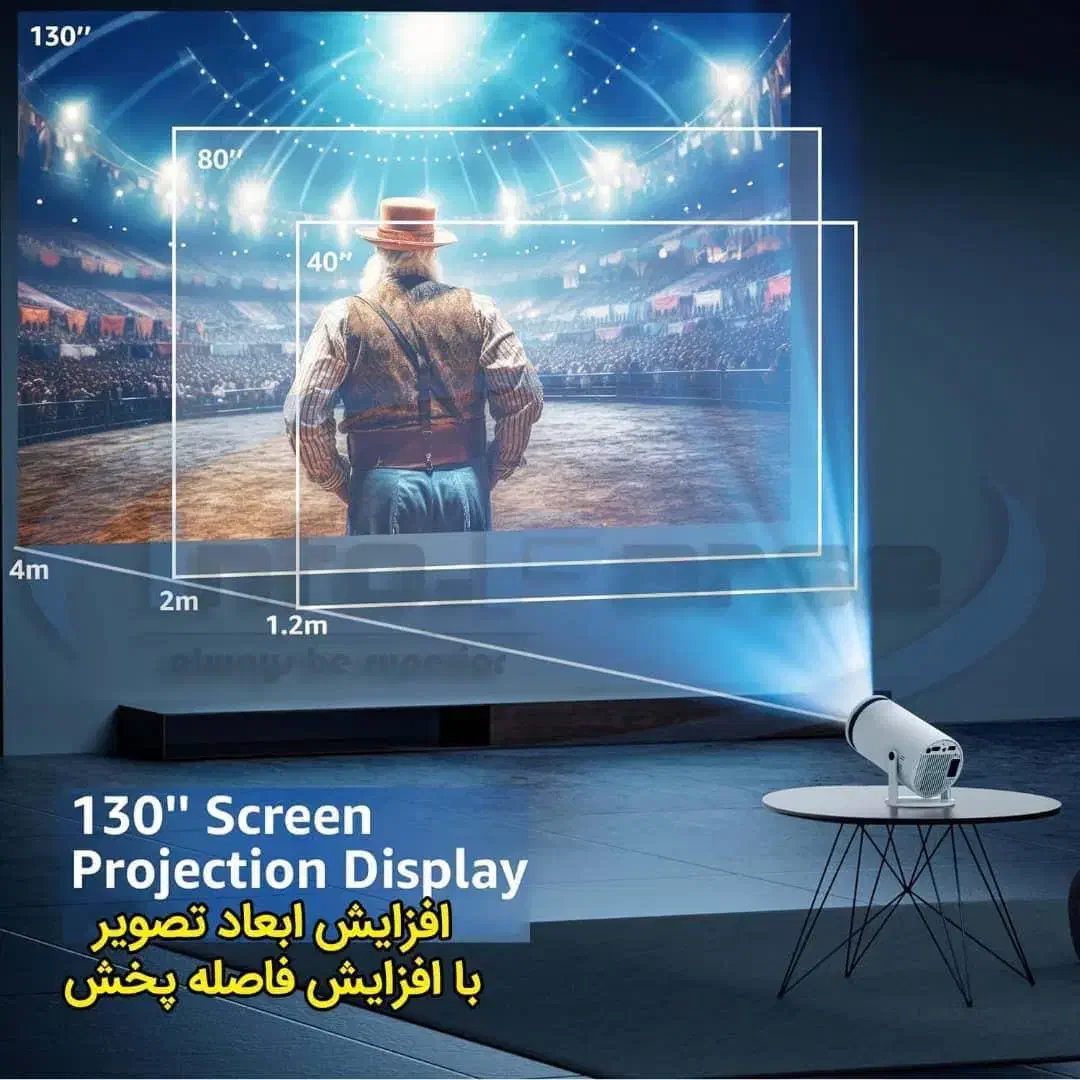 فروش اسمارت ویدئو پروژکتور P1500|تلویزیون و پروژکتور|اصفهان, فروردین|دیوار