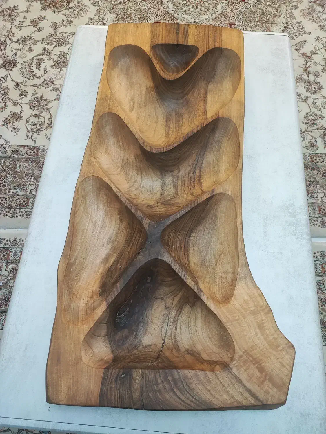 میز چوبی مزه|ظروف سرو و پذیرایی|شیراز, شهرک مفتح|دیوار