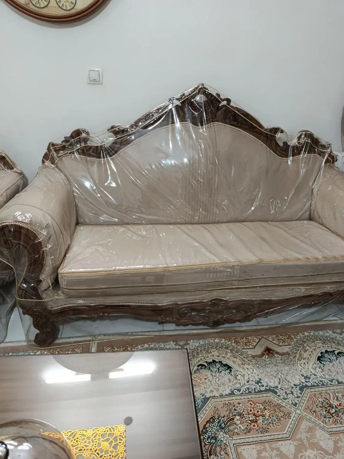 مبل 9نفر استیل و کلاسیک|مبلمان خانگی و میز عسلی|محمدشهر, سیدآباد|دیوار