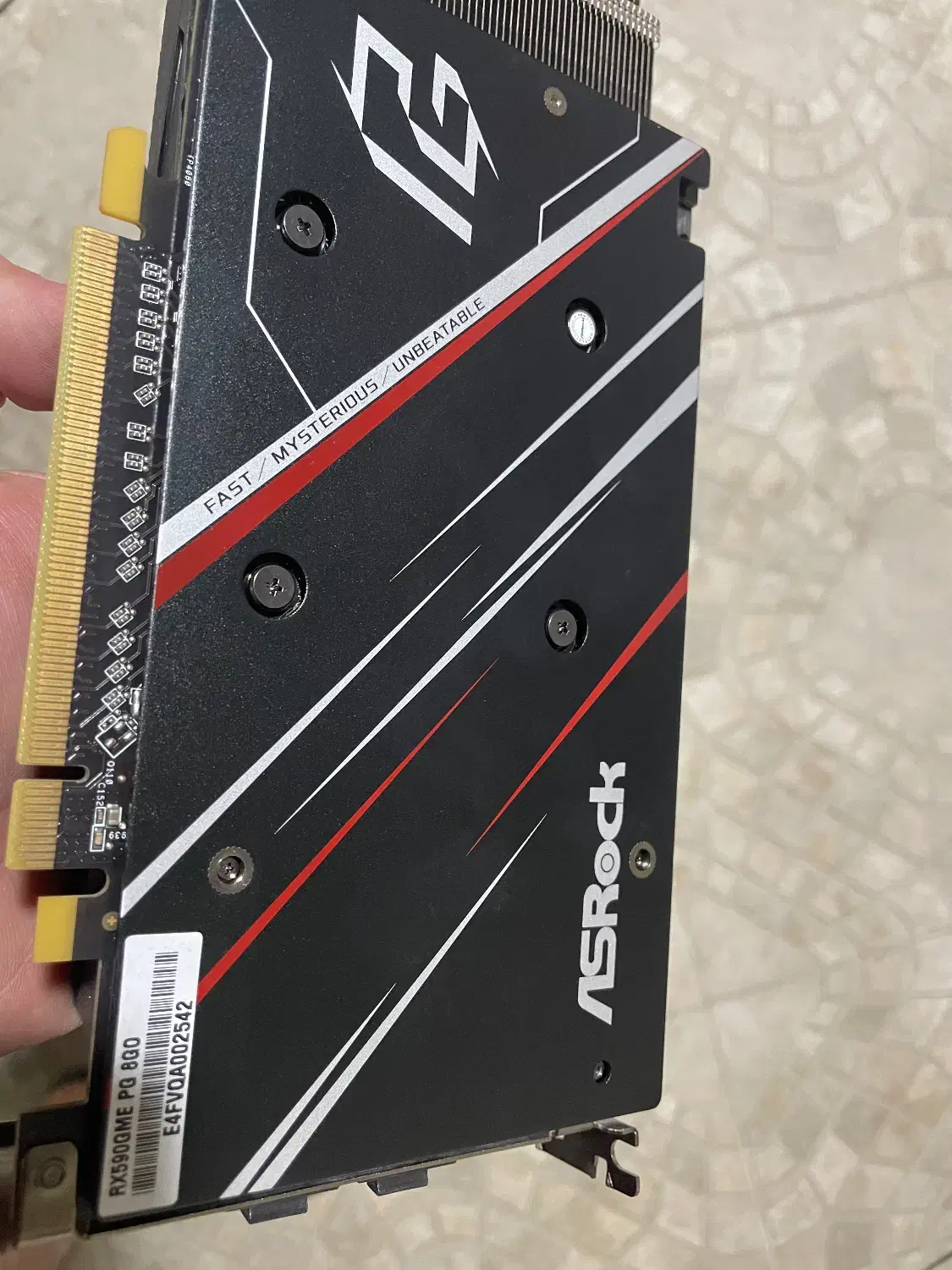 کارت گرافیک Rx590 با 8 GB در حد نو پلمپ|قطعات و لوازم جانبی رایانه|مهاباد (آذربایجان غربی), |دیوار