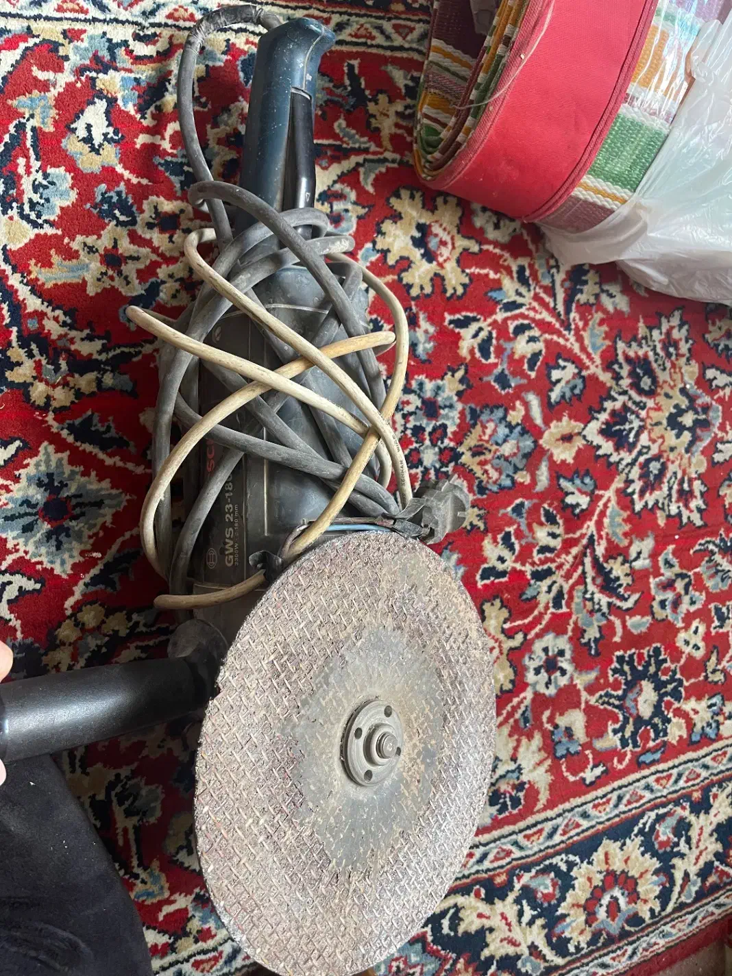 سنگ فرز 2300 وات بوش مدل BOSCH GWS 23-180 H|ابزارآلات|شیراز, بازار|دیوار