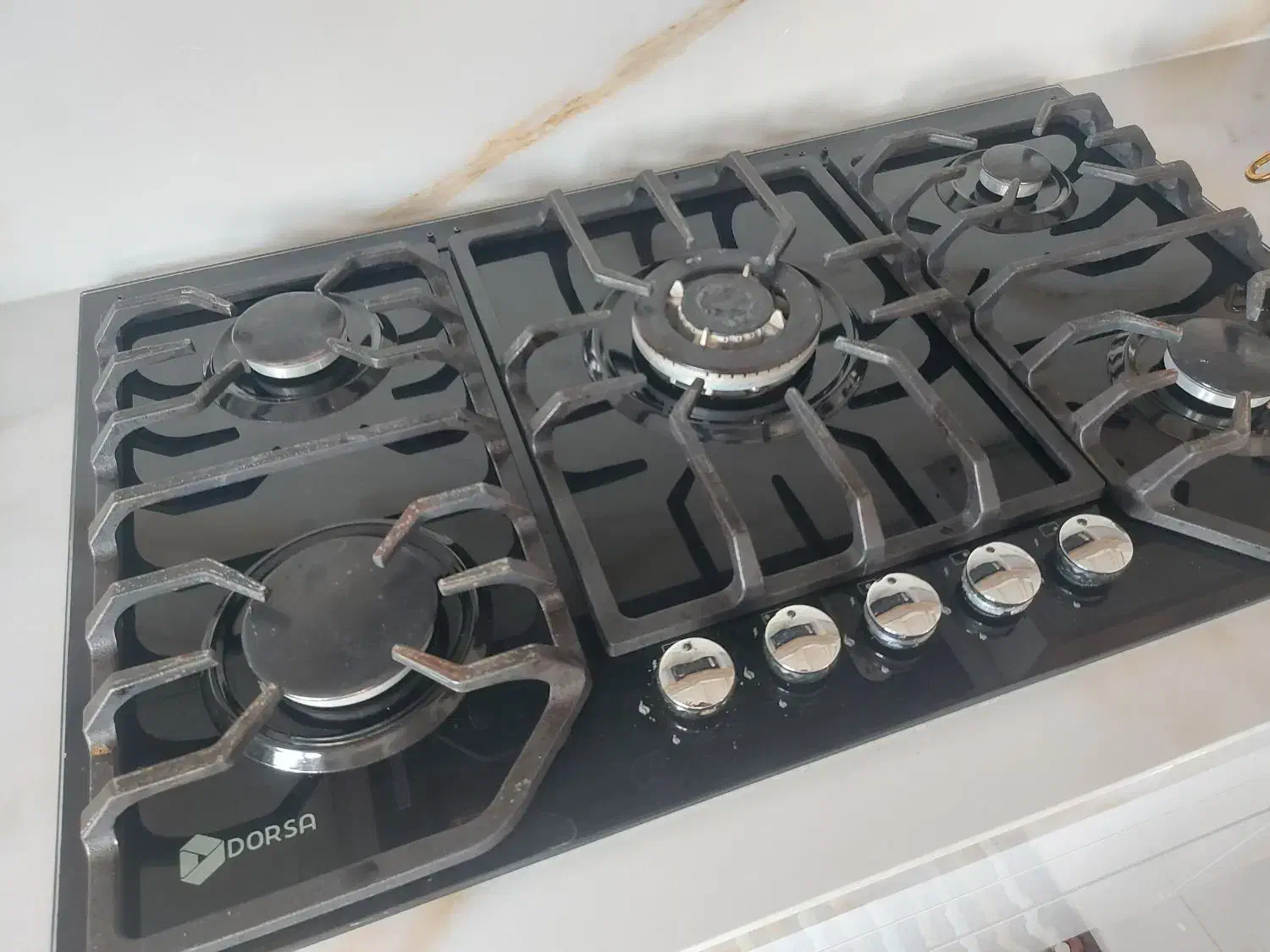 گاز صفحه ای ۵ شعله درسا|اجاق گاز و لوازم برقی پختوپز|رودسر, |دیوار