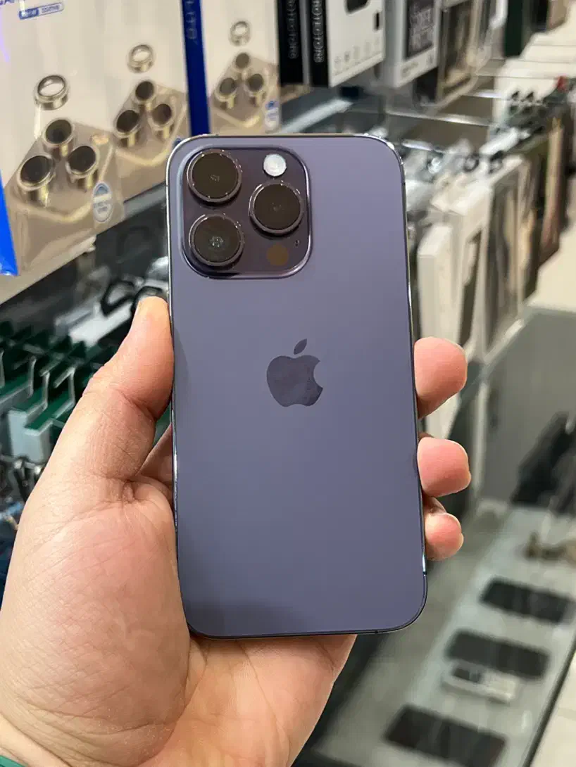 iphone 14 pro 256 باتری ۱۰۰|موبایل|جم, |دیوار
