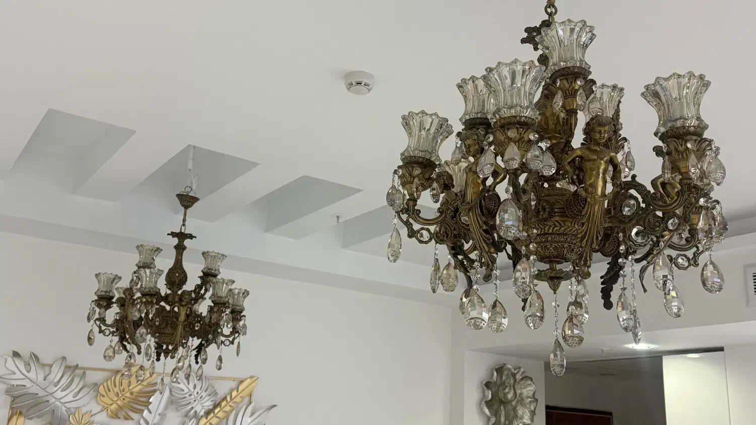 لوستر|لوستر و چراغ آویز|تهران, گلستان (شهرک راه آهن)|دیوار