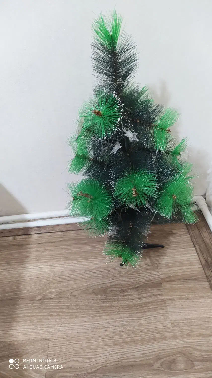 درخت کاج کریسمس|گل مصنوعی|ماکو, |دیوار
