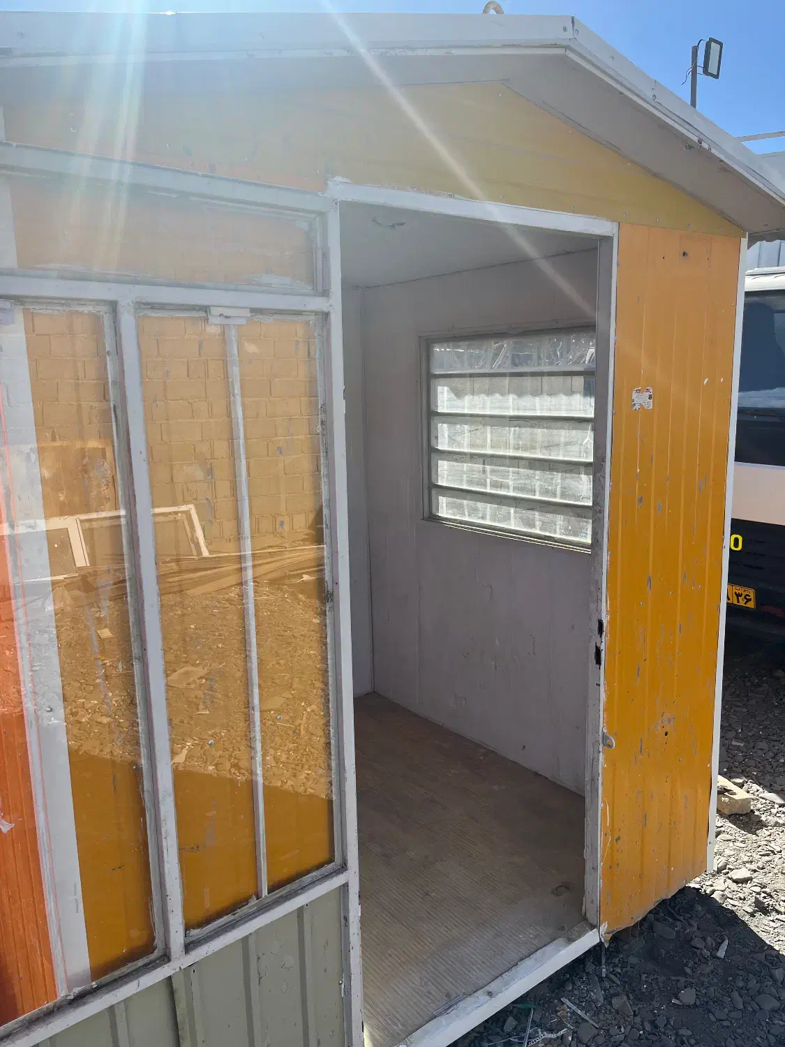 کانکس ۲ *۲ اتاقک نگهبانی و انبار دسته دوم|مصالح و تجهیزات ساختمان|شاندیز, |دیوار