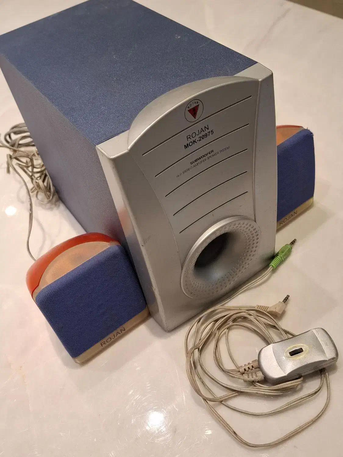 اسپیکر ۳ تیکه ساب ووفر دار|قطعات و لوازم جانبی رایانه|یزد, |دیوار