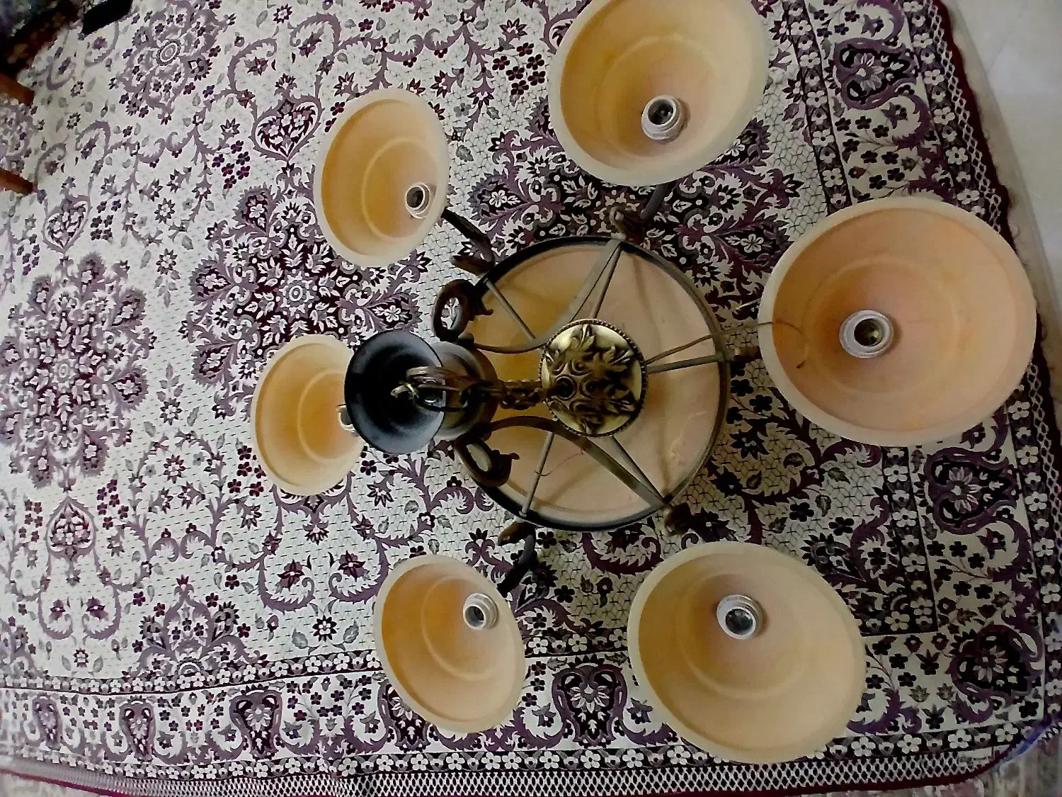 لوستر|لوستر و چراغ آویز|کرج, آق تپه|دیوار