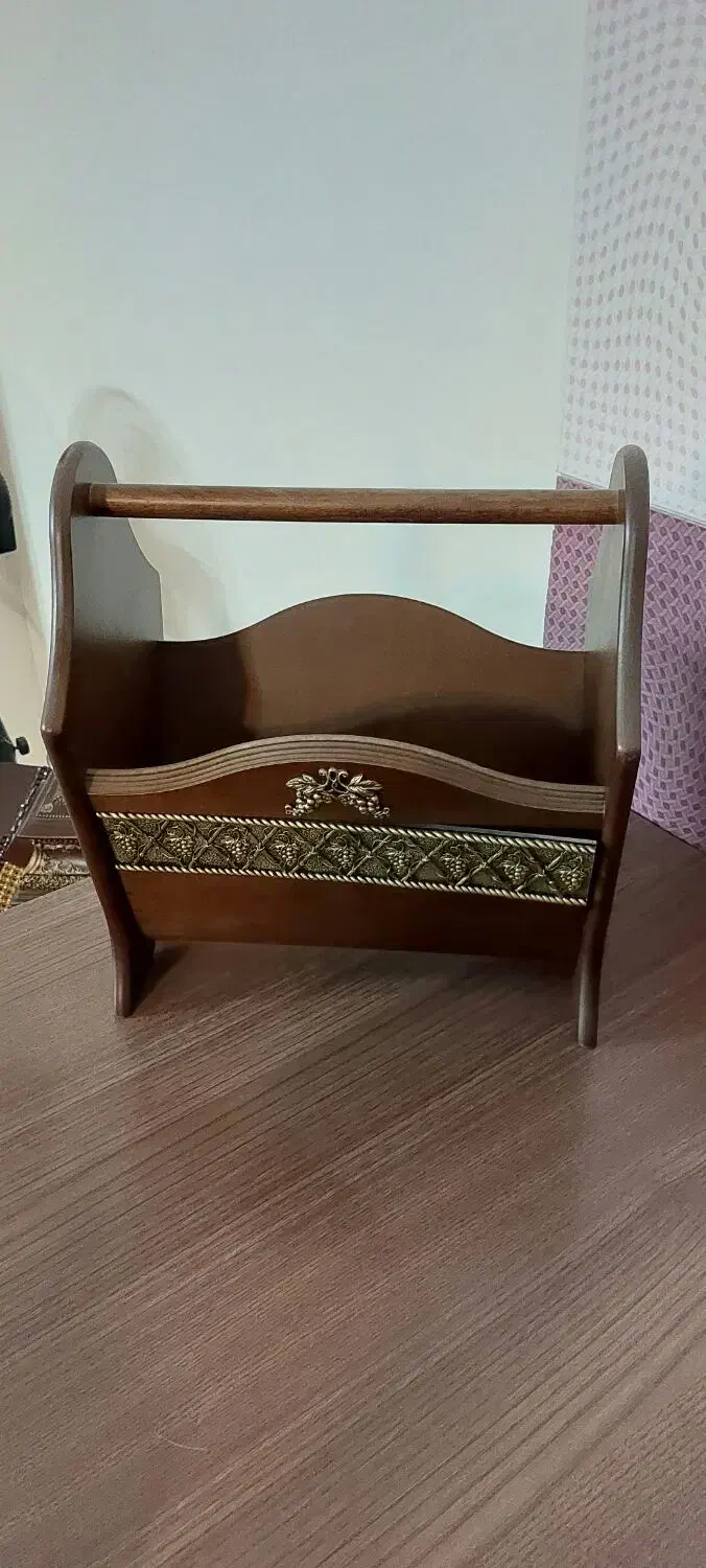 جاروزنامه سبد چوبی|صنایع دستی و سایر لوازم تزئینی|تهران, جیحون|دیوار