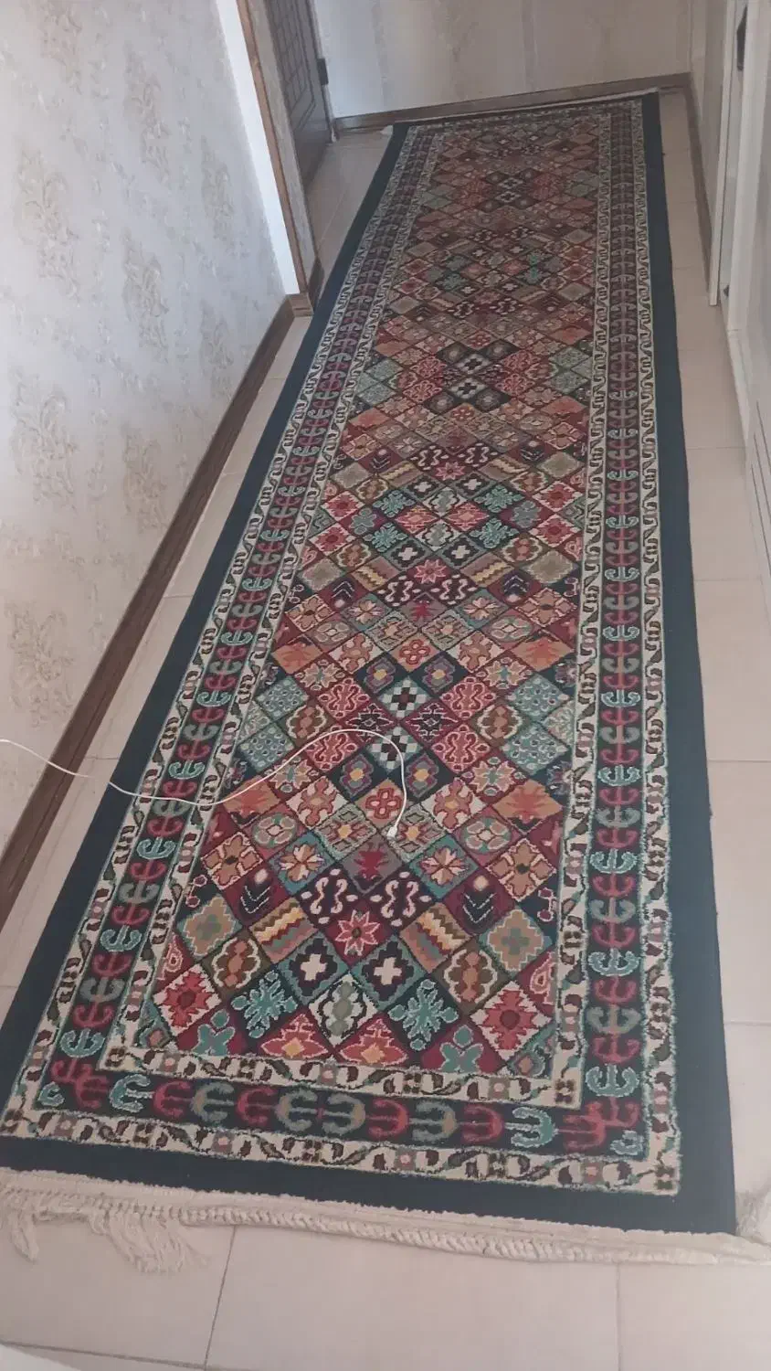 گلیم فرش 4متری|گلیم، جاجیم، گبه|همدان, |دیوار