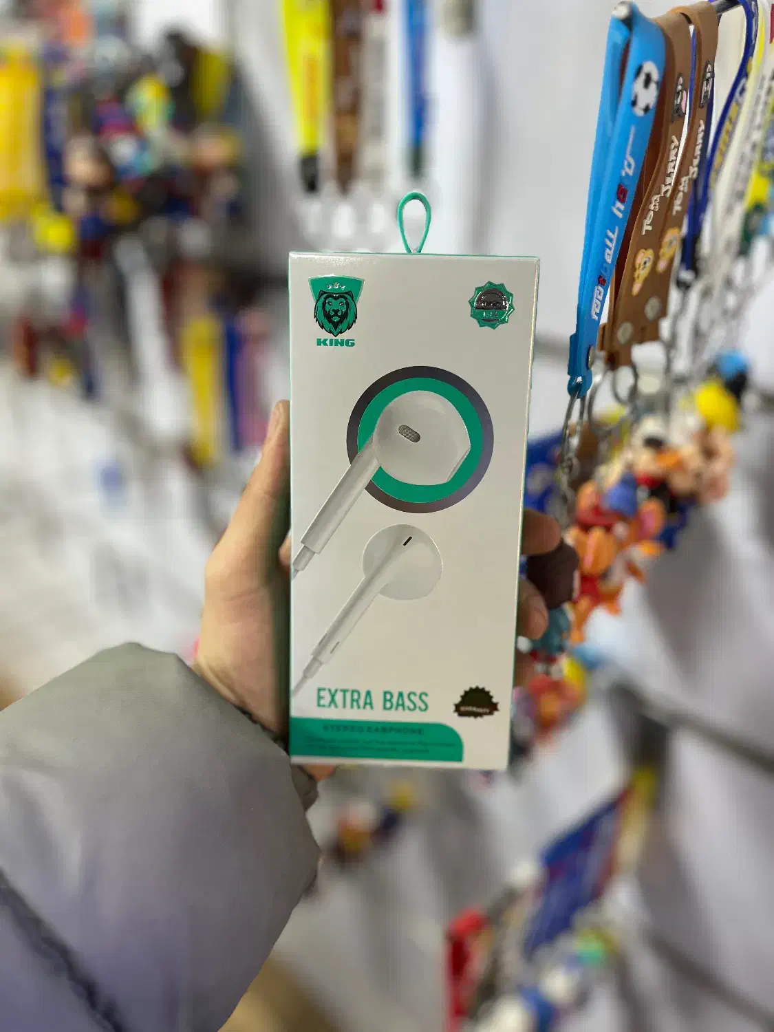 هندزفری سیمی اصلی KING|لوازم جانبی موبایل و تبلت|قم, زنبیل آباد|دیوار