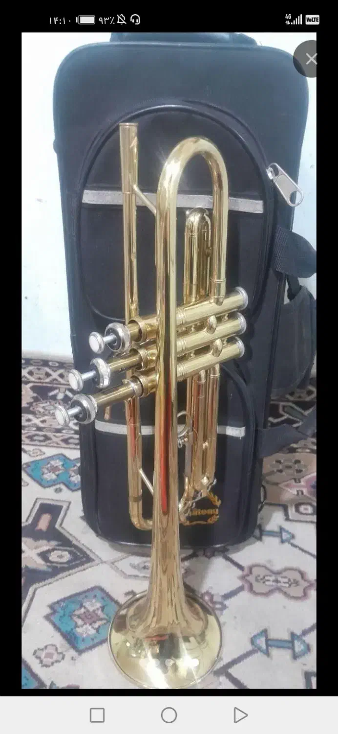 ترومپت شاتو تایوان سری قدیم|سازهای بادی|اصفهان, جامی|دیوار